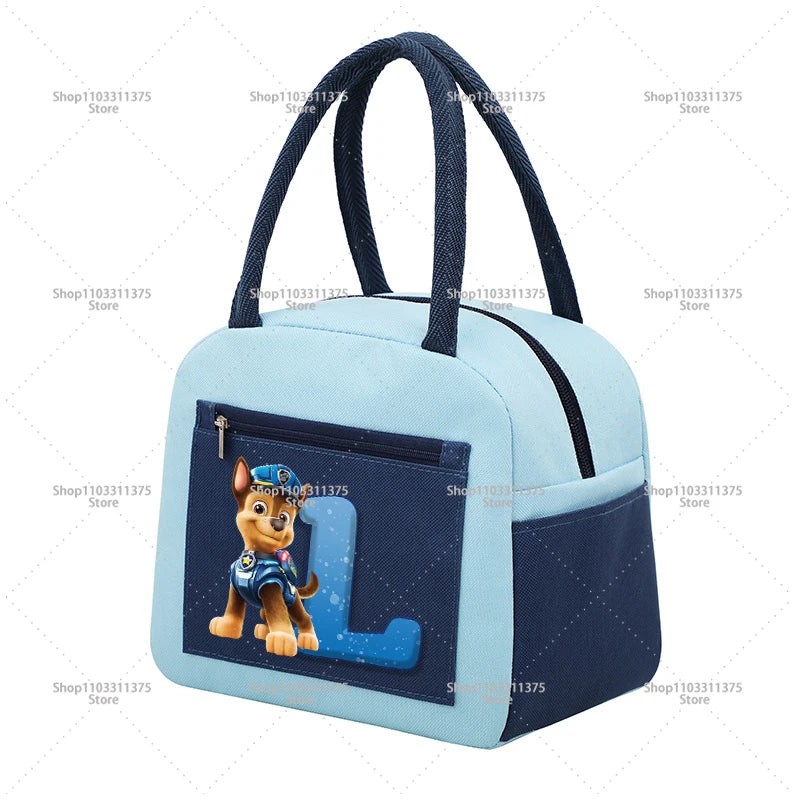 Paw Patrol Thermal Bag Food Storage Container Letter A-Z