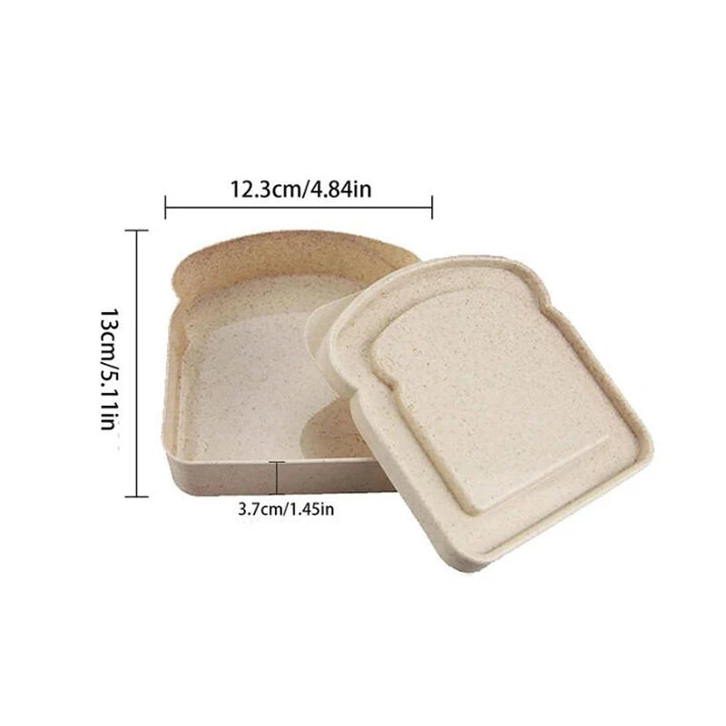 Sandwich Containers / Lunch Box Toast Storage Box