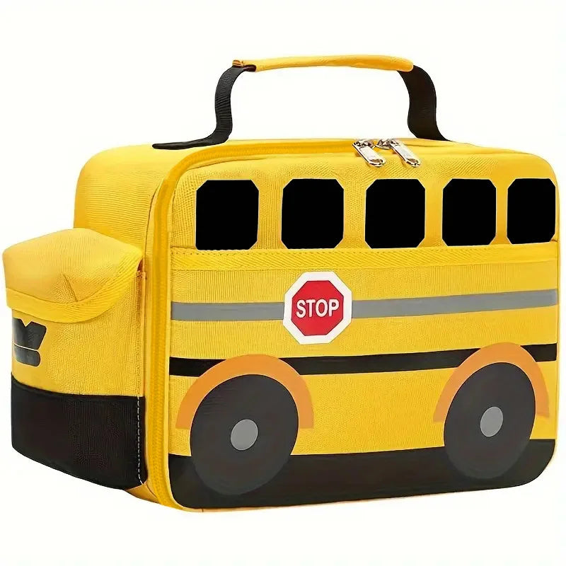 School Bus Lunch Bag