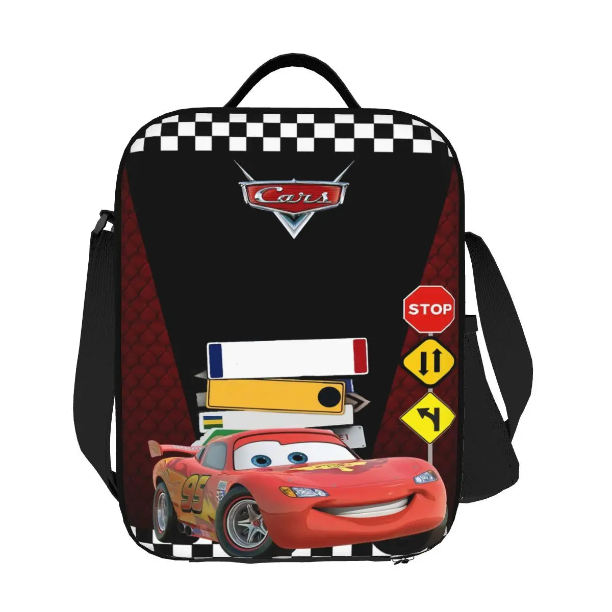 Lightning McQueen Cars Racer Insulated Lunch Bags
