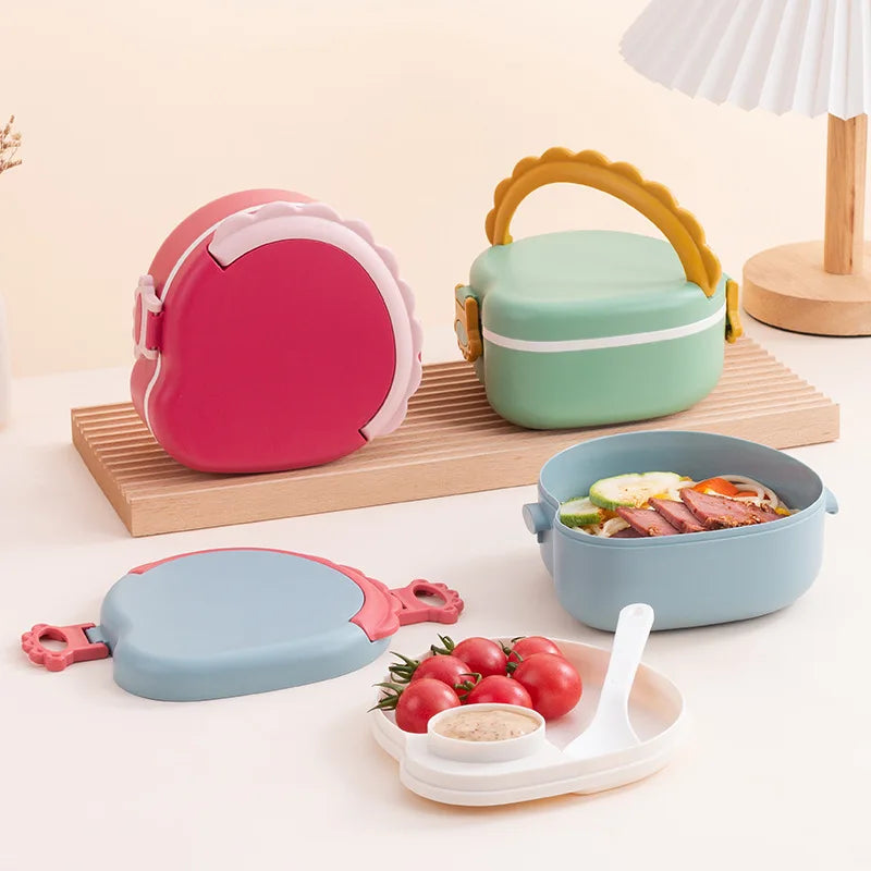 Stitch Cute Bento Box with Fork Kids Disney Letter A-Z