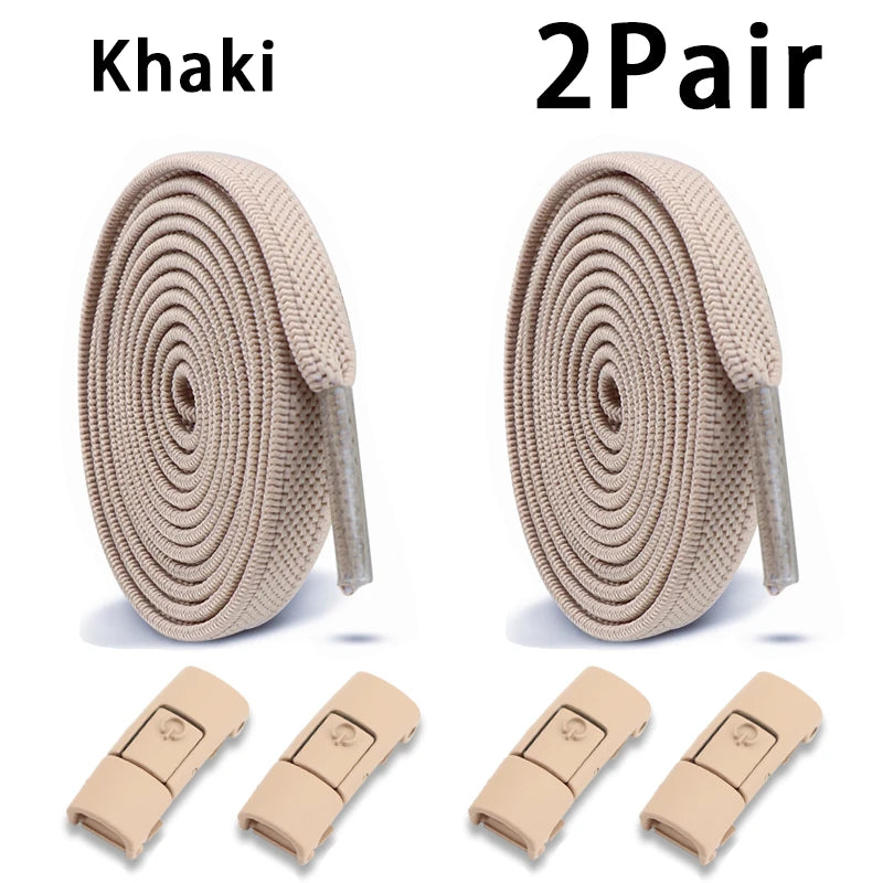 No Tie Elastic Shoe Laces