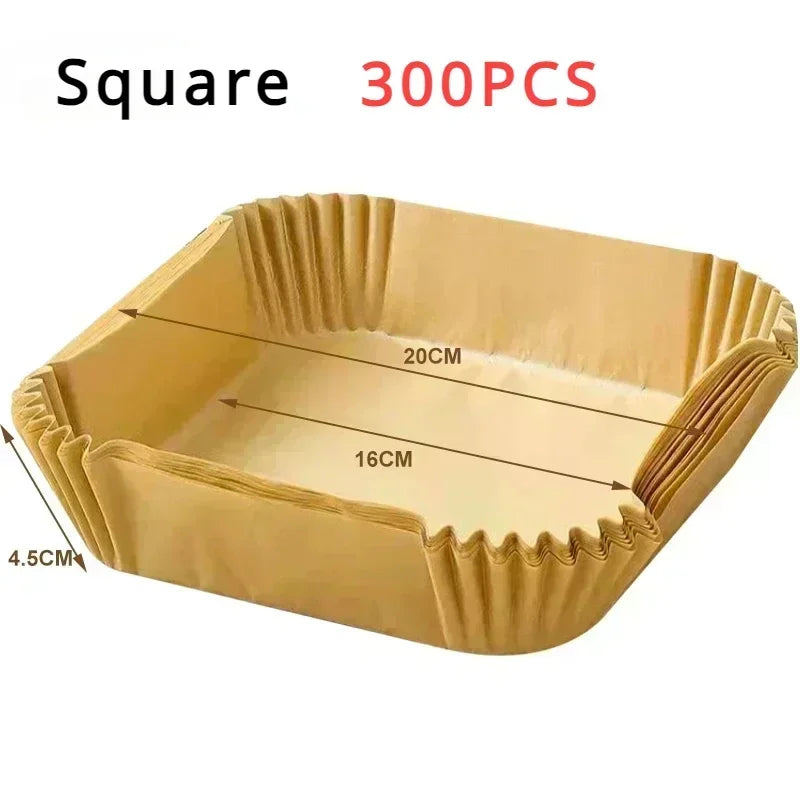 50/100pcs Special Paper for Air Fryer, Oil Absorbing Paper