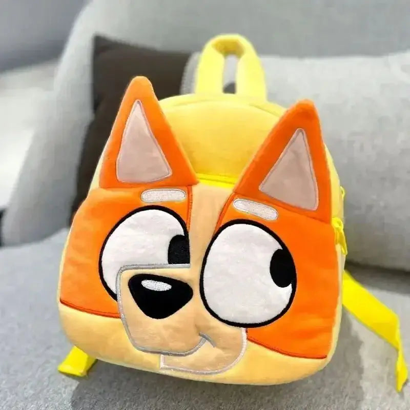Bluey Family Children Plush School Bag