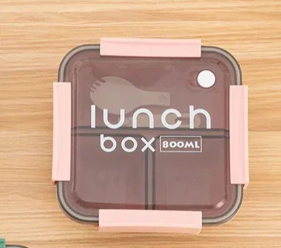 800/1100ml Compartmented Microwaveable Lunch Box