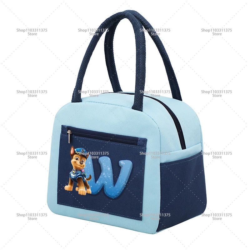 Paw Patrol Thermal Bag Food Storage Container Letter A-Z