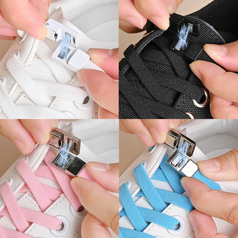 No Tie Elastic Shoe Laces