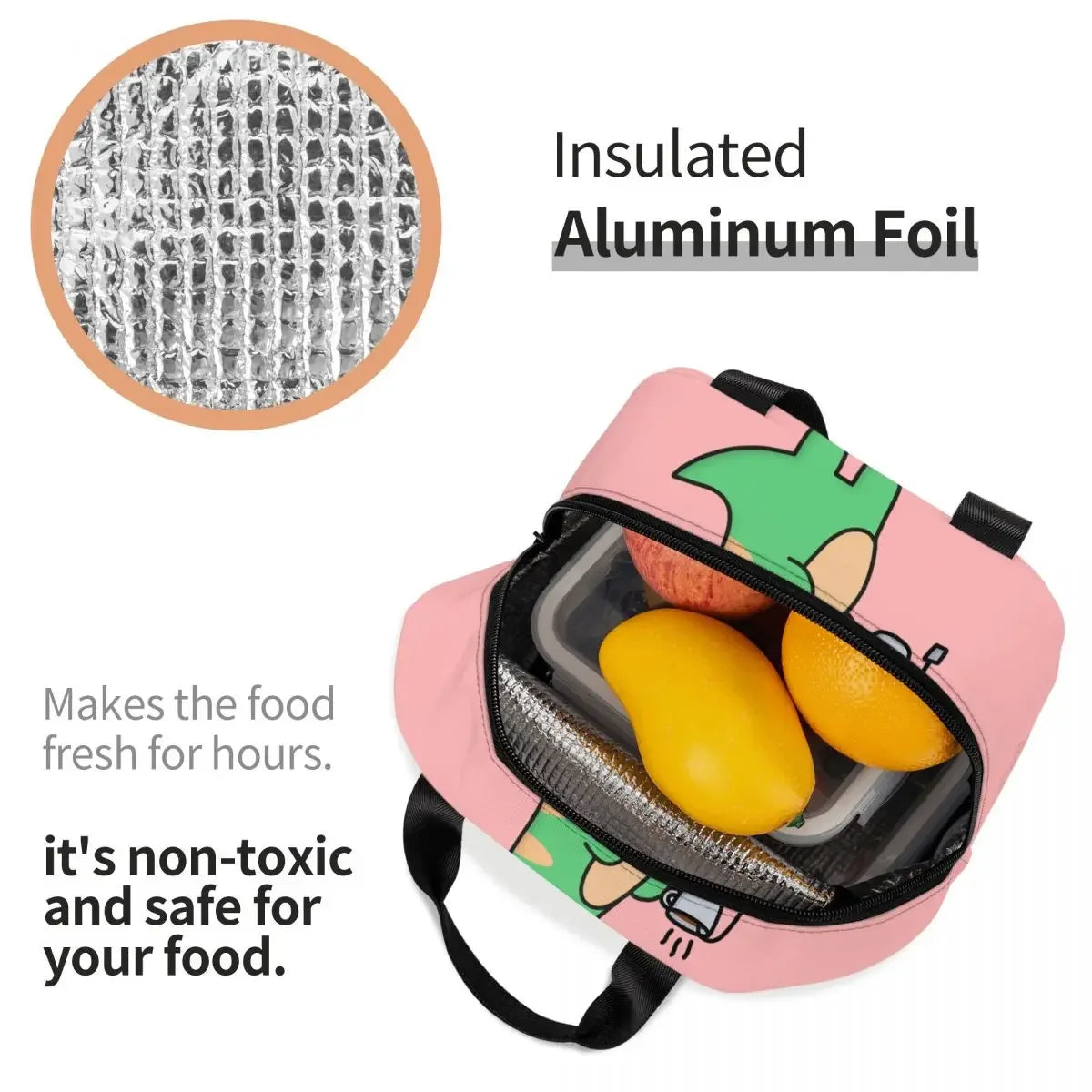 Dino Baby Insulated Lunch Bag