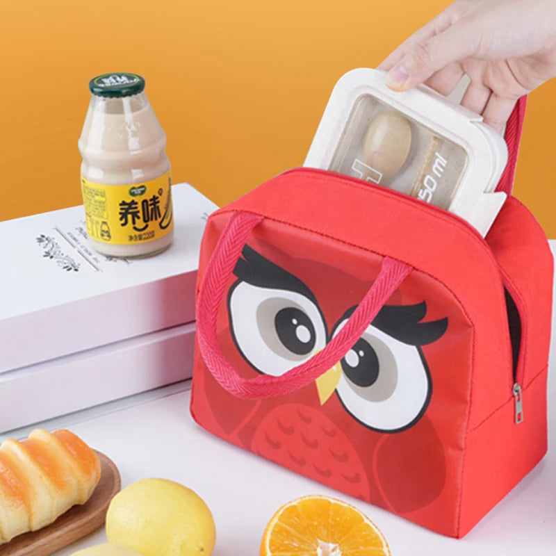 Cute Cooler Lunch Bag For Children - Thermal & Waterproof