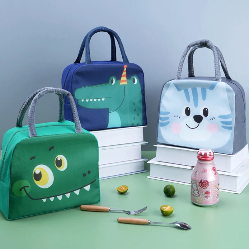 Cute Cooler Lunch Bag For Children - Thermal & Waterproof