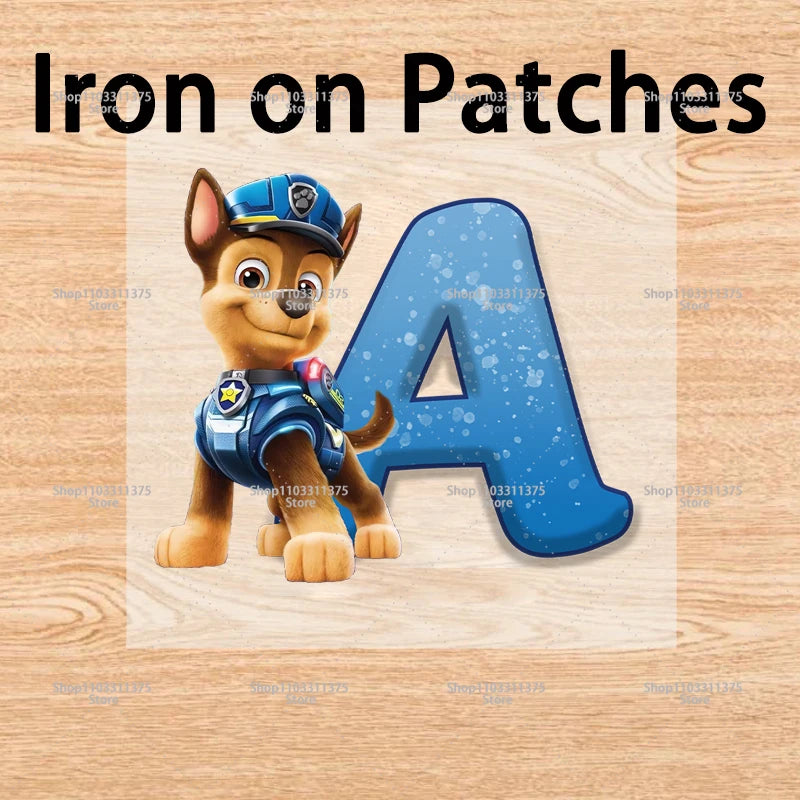 Paw Patrol Thermal Bag Food Storage Container Letter A-Z