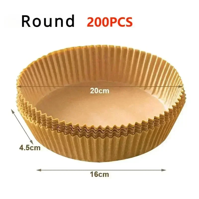 50/100pcs Special Paper for Air Fryer, Oil Absorbing Paper