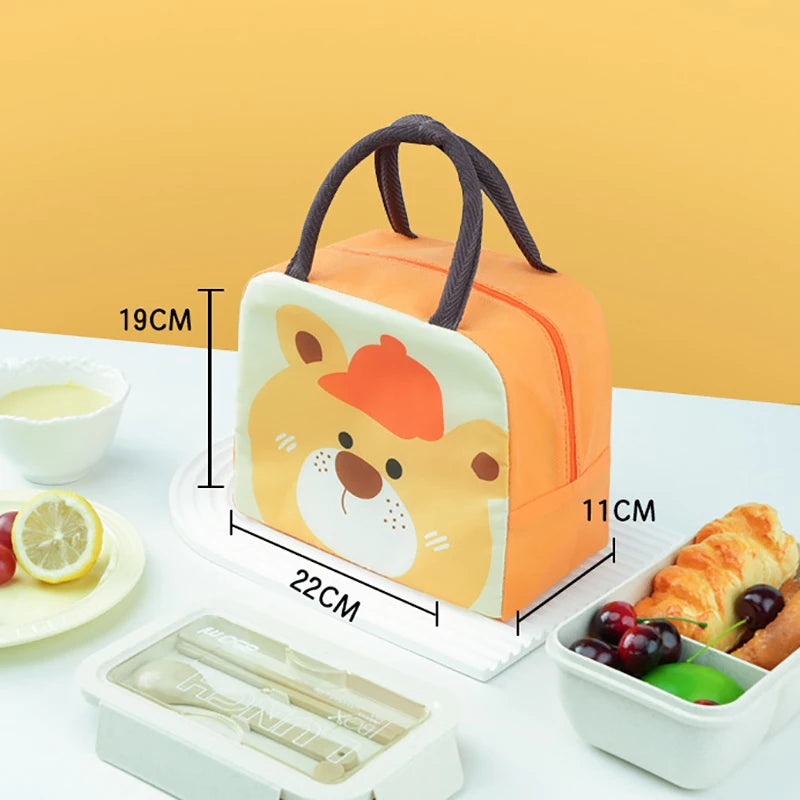 Cute Cooler Lunch Bag For Children - Thermal & Waterproof