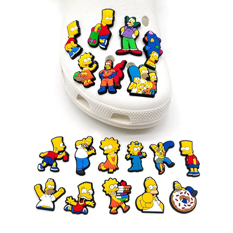 Simpsons Shoe Charms