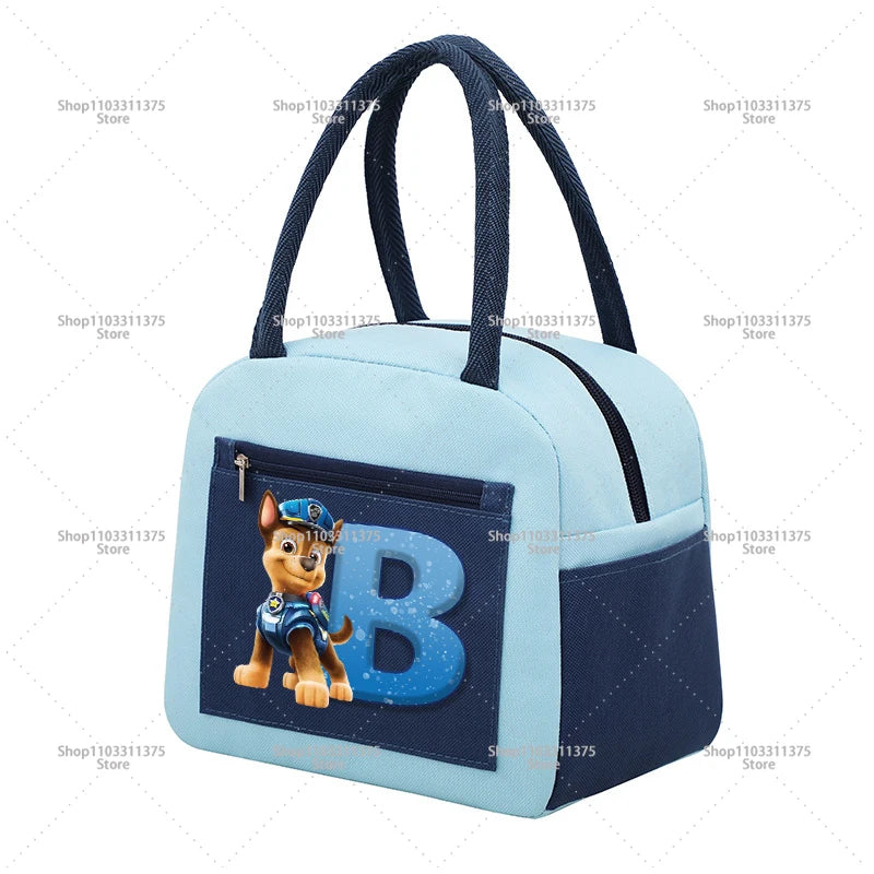 Paw Patrol Thermal Bag Food Storage Container Letter A-Z