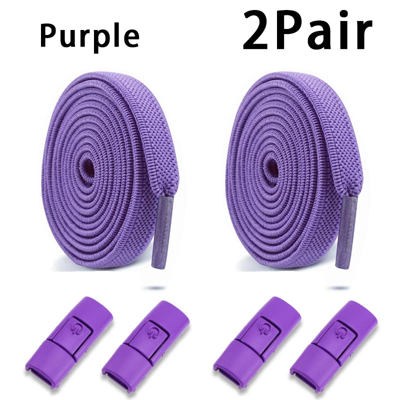 No Tie Elastic Shoe Laces