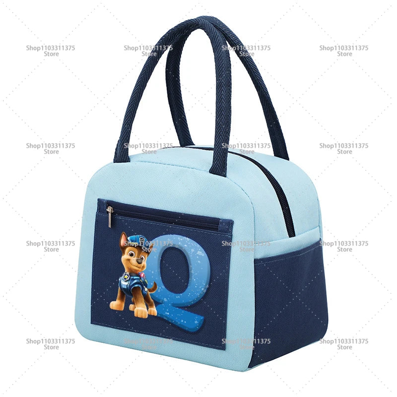 Paw Patrol Thermal Bag Food Storage Container Letter A-Z