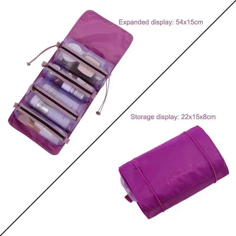 Large Travel Cosmetic Bag Organizer Toiletry Kit