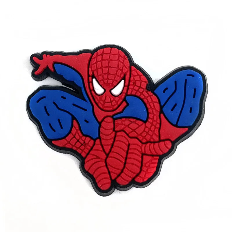 Super Hero Spiderman Shoe Charms - 13pcs