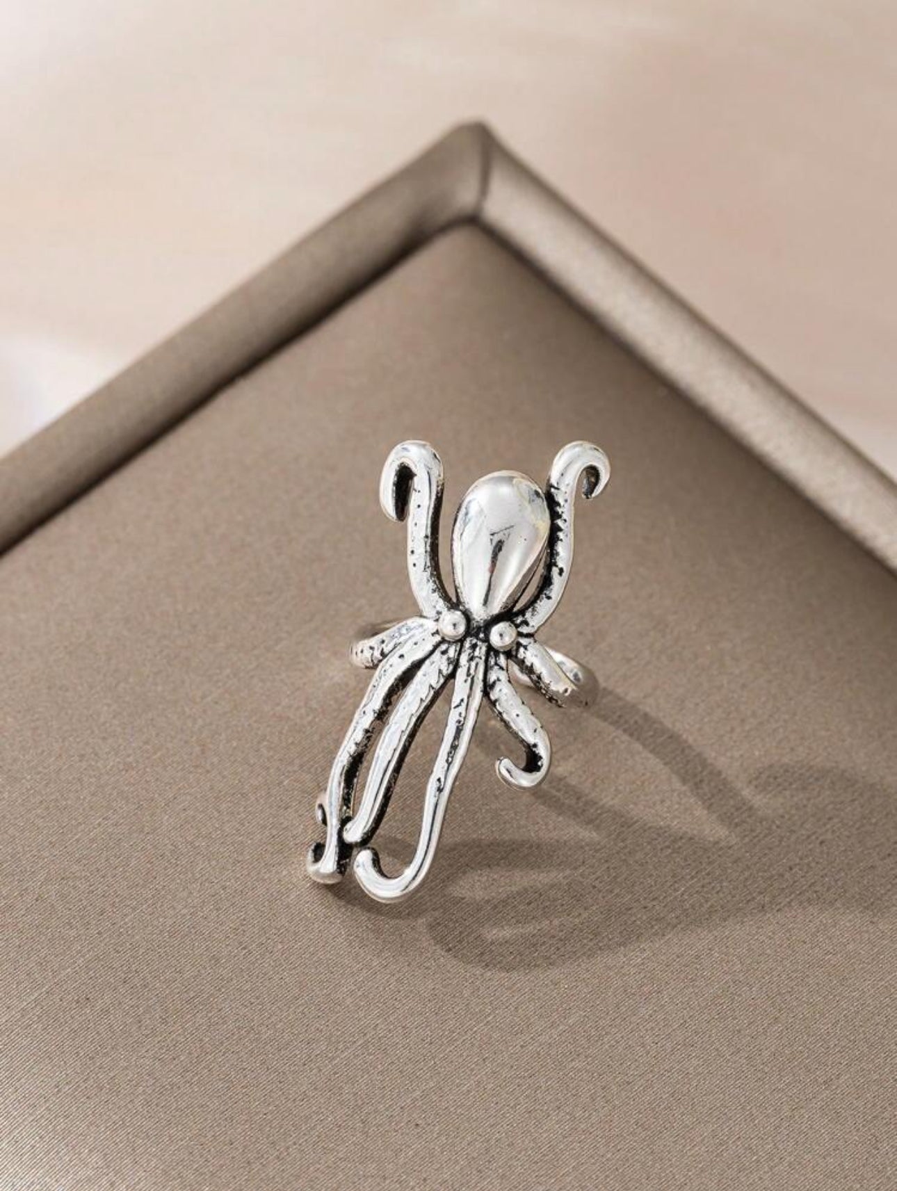 Octopus Design Clip-On Earrings