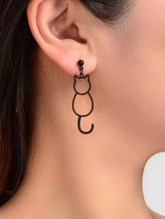 Cat Drop Earrings