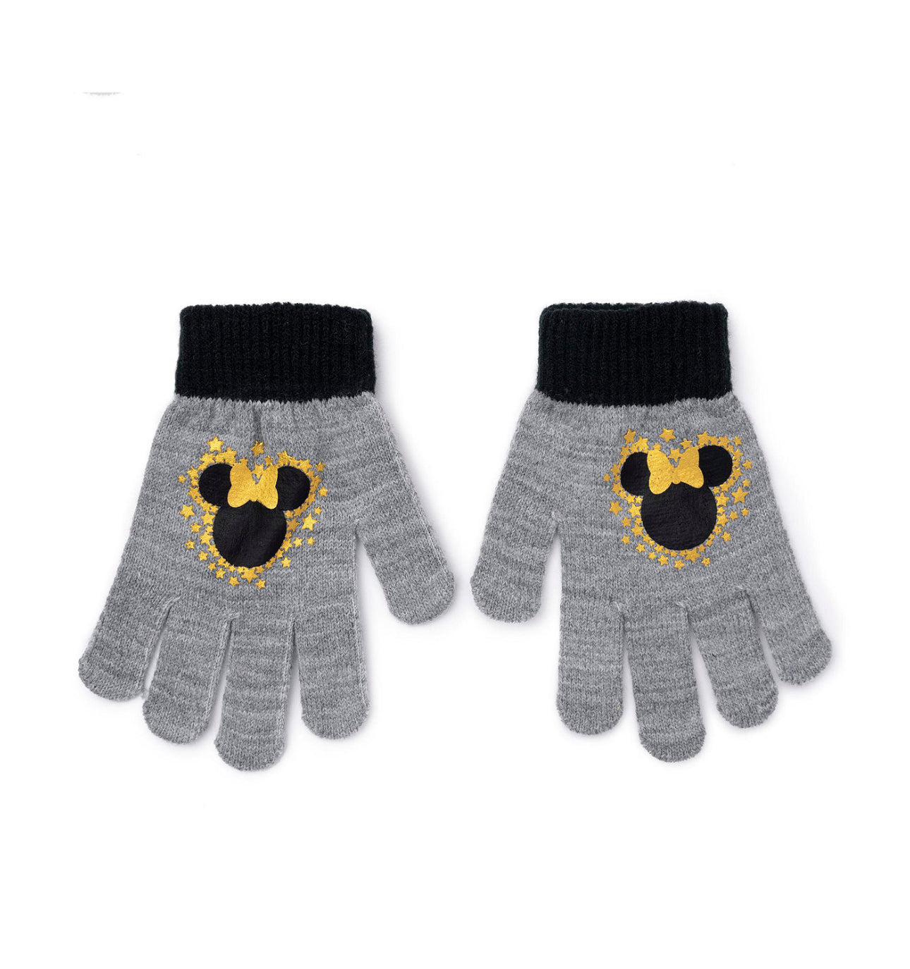 Minnie Mouse Hat and Glove Set