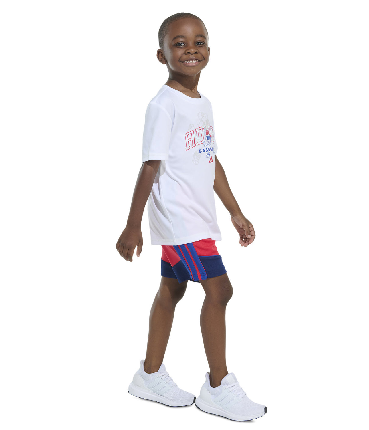Adidas Toddler and Little Boys Short-Sleeve T-Shirt and Shorts, 2-Piece Set
