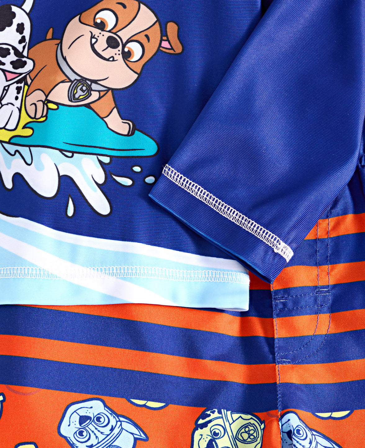 Paw Patrol Toddler Boys Rash Guard and Swim Trunks 2-Piece Swimsuit
