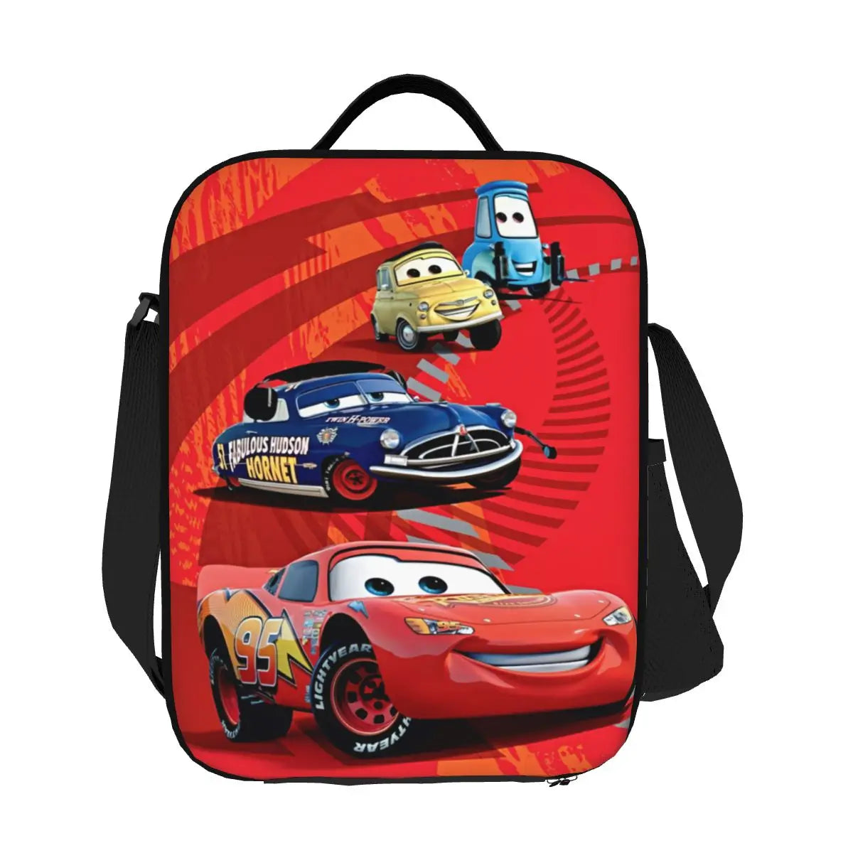Lightning McQueen Cars Racer Insulated Lunch Bags