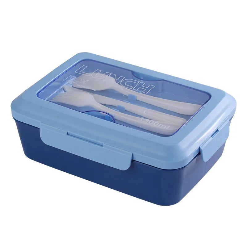 Microwaveable lunch box / bento box with tableware