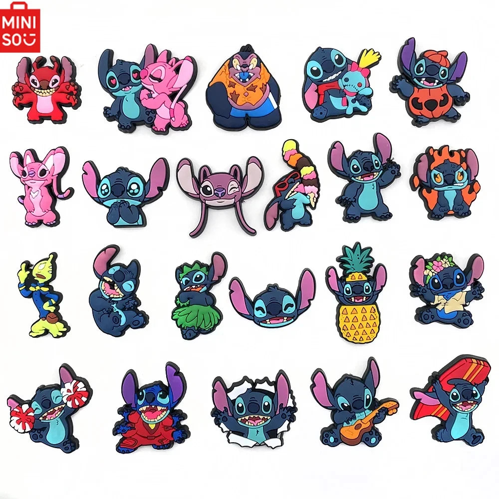 22pcs Stitch Collection Shoe Charms