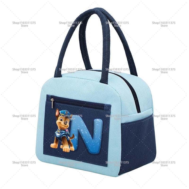 Paw Patrol Thermal Bag Food Storage Container Letter A-Z