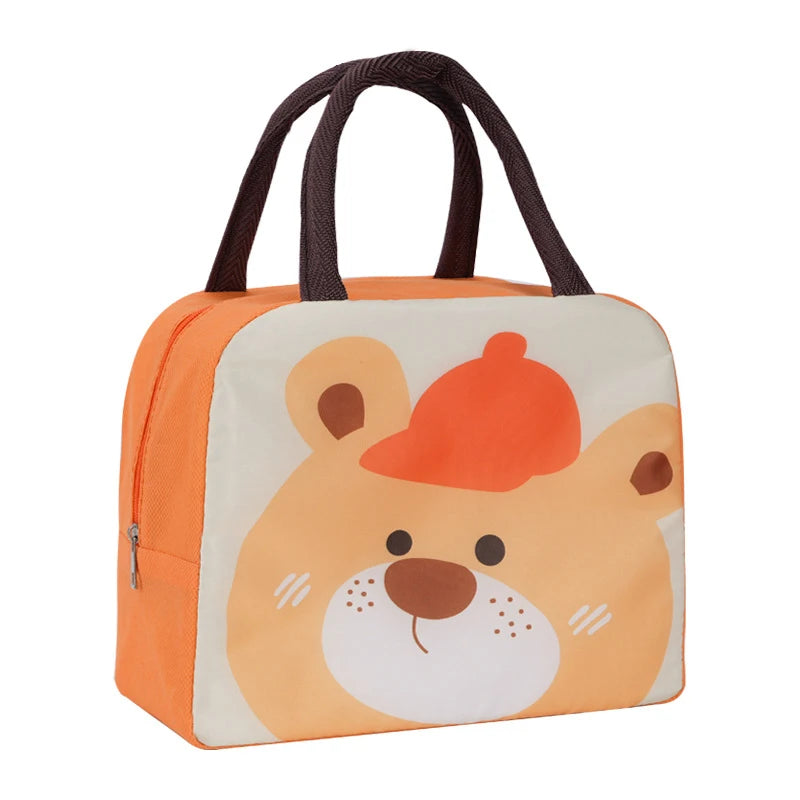 Cute Cooler Lunch Bag For Children - Thermal & Waterproof