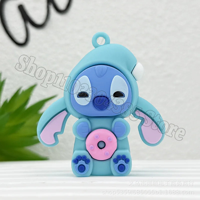 Stitch Cute Bento Box with Fork Kids Disney Letter A-Z