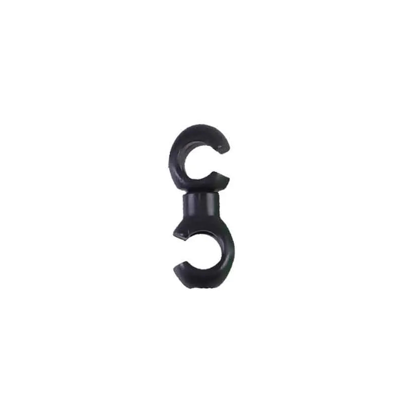 10pcs/set Bicycle Brake Gear Cable S Style Clips - 10pcs/set