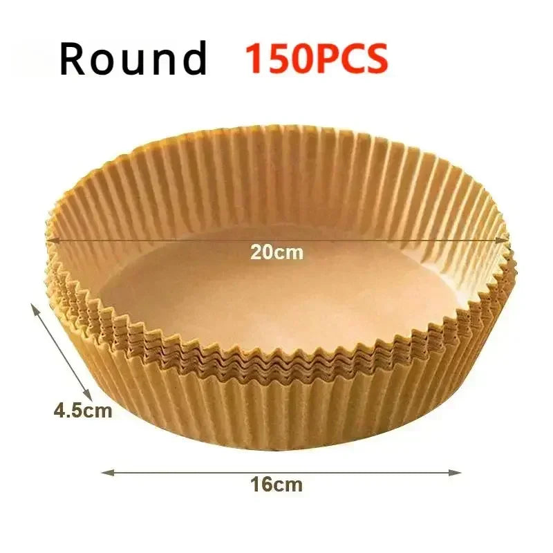 50/100pcs Special Paper for Air Fryer, Oil Absorbing Paper