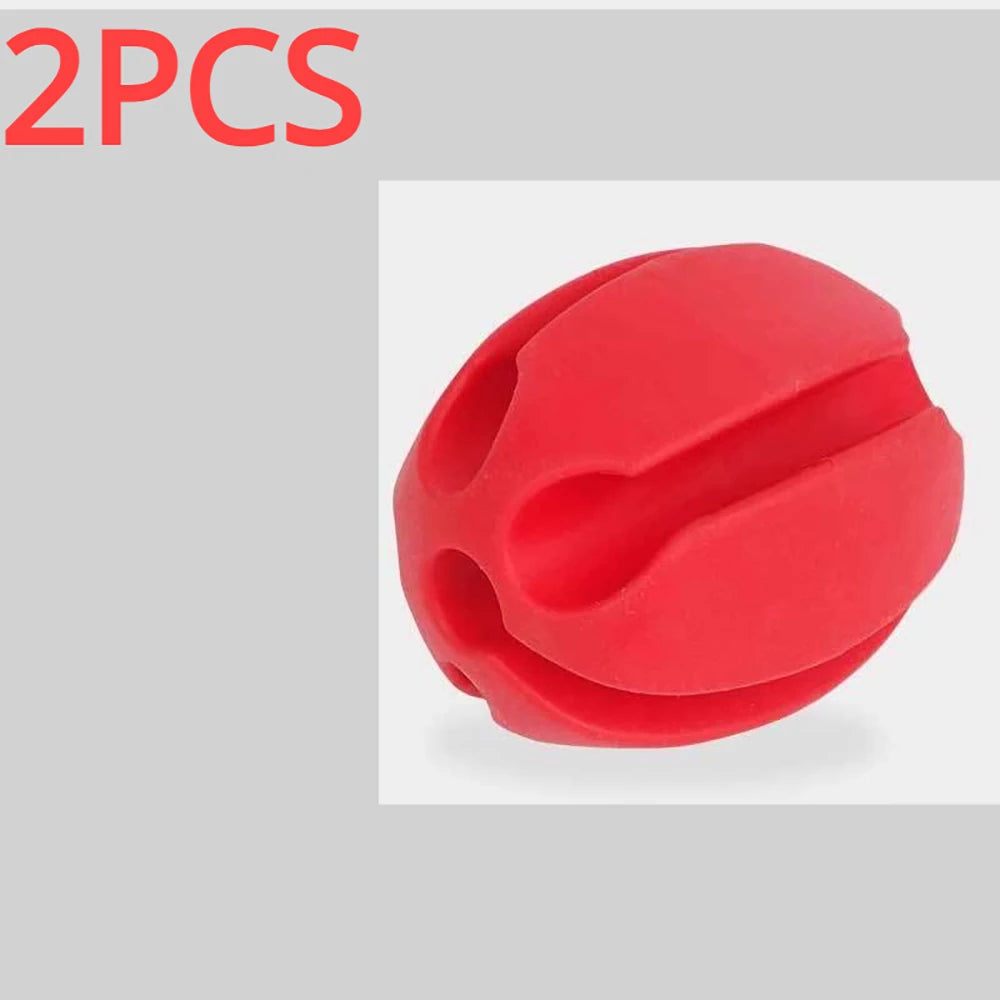 Non-Slip Silicone Rod Ball - Retaining Clip Rod Holder Protector
