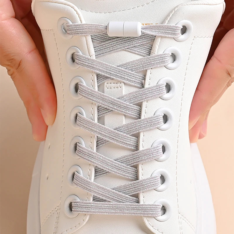 Colorful Buckle No Tie Shoelaces