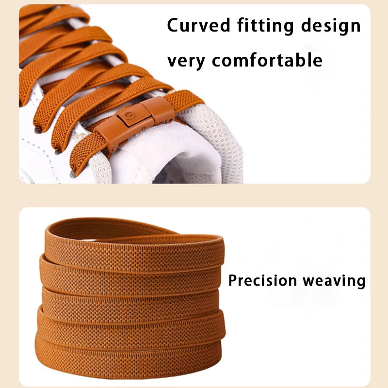 No Tie Elastic Shoe Laces