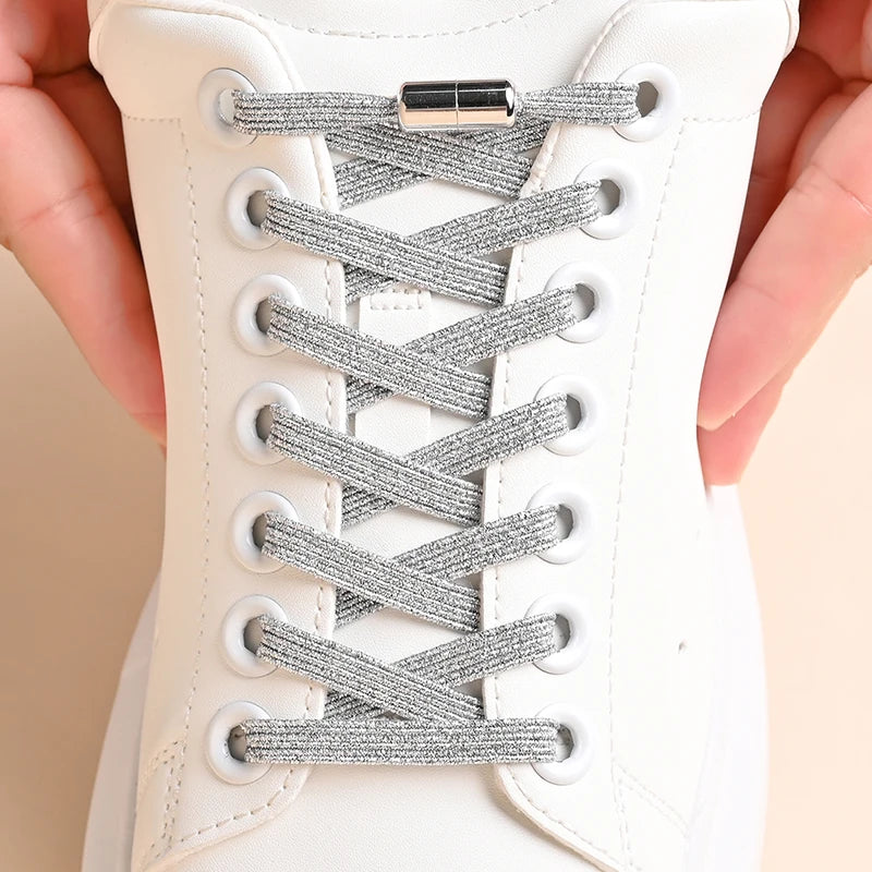 Colorful Buckle No Tie Shoelaces