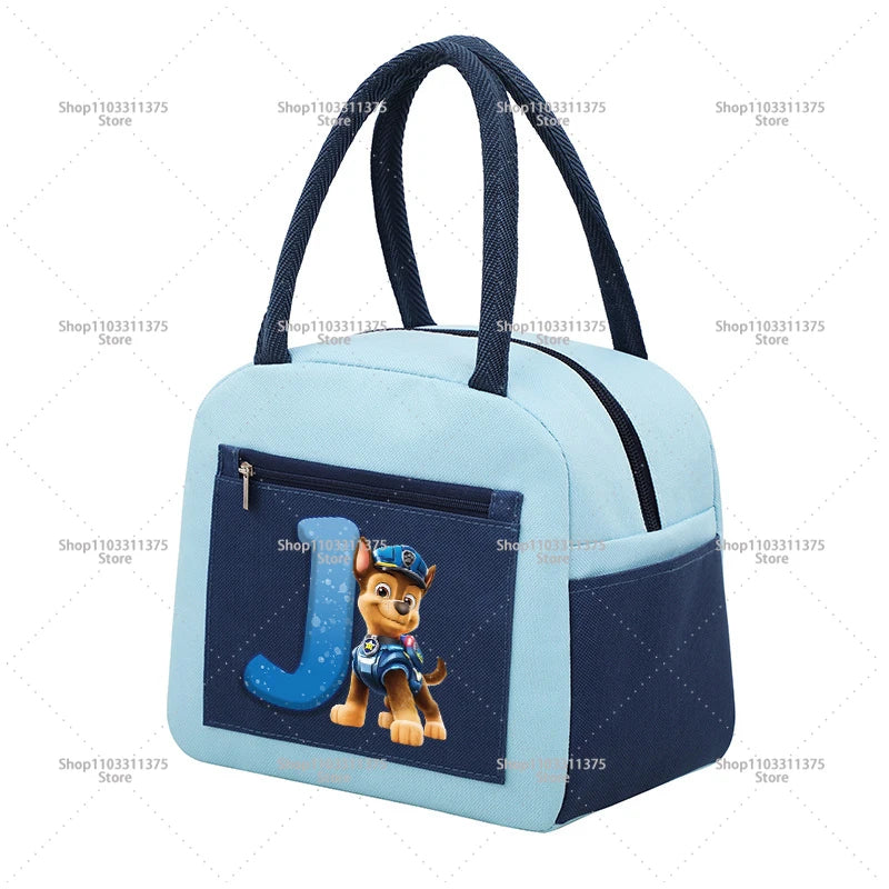 Paw Patrol Thermal Bag Food Storage Container Letter A-Z