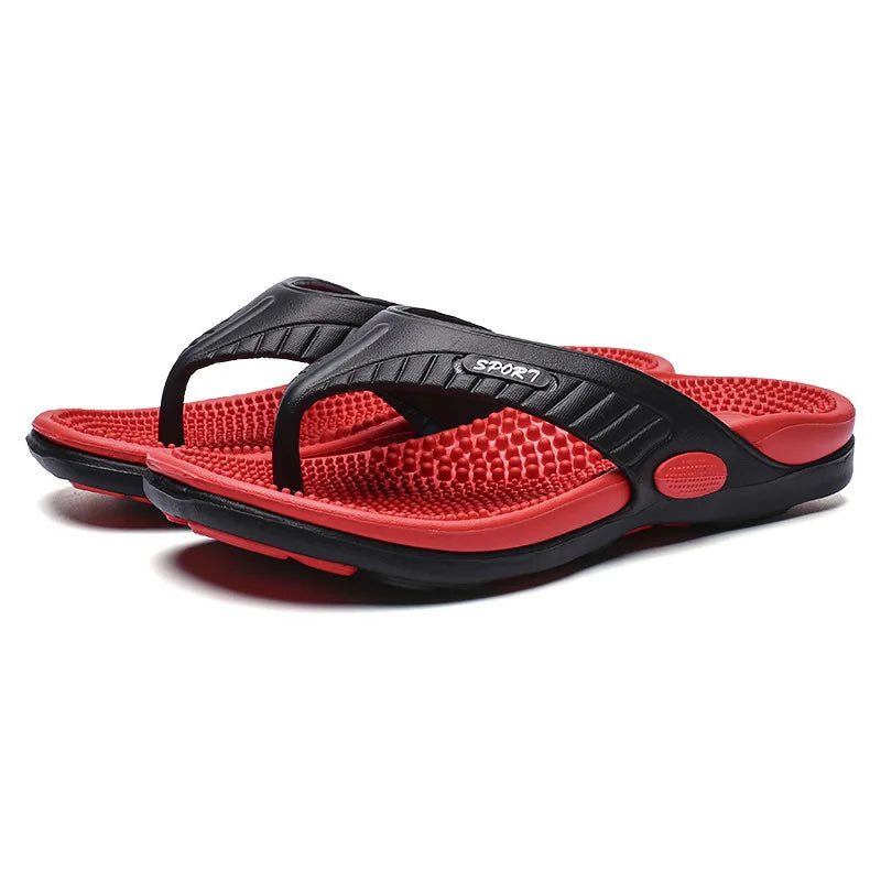 Summer Breathable Beach Flip Flops for Men