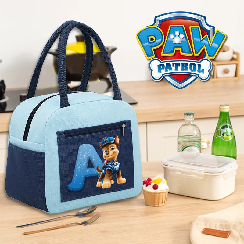 Paw Patrol Thermal Bag Food Storage Container Letter A-Z