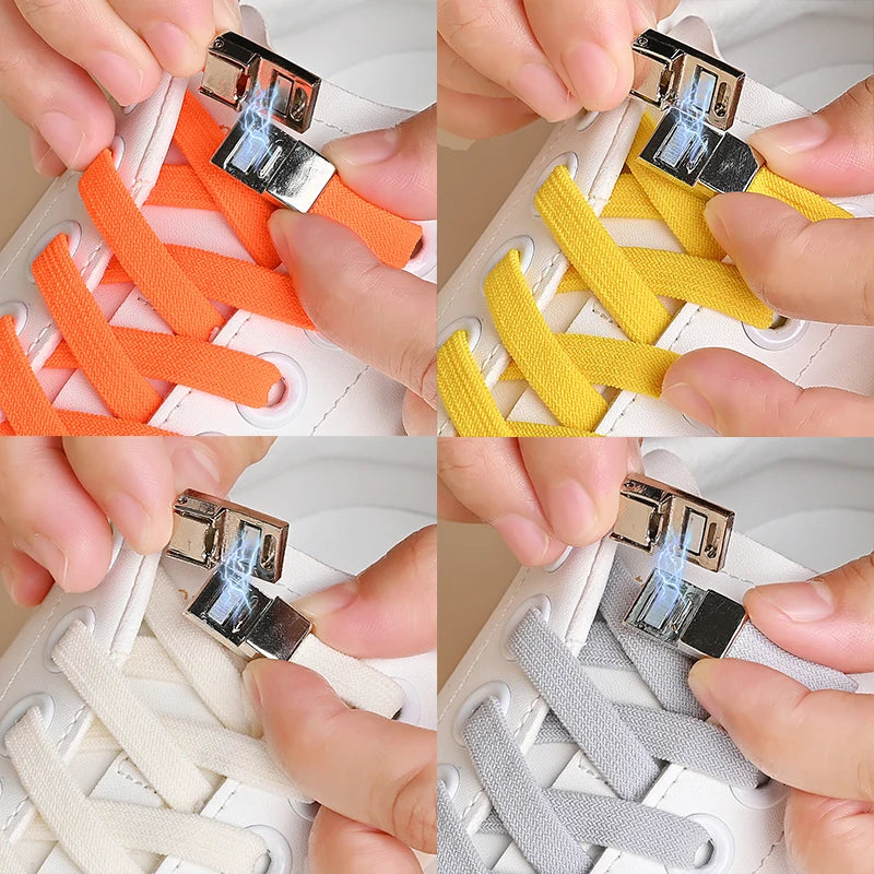 No Tie Elastic Shoe Laces