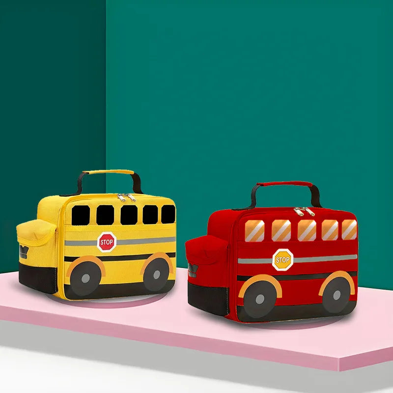 School Bus Lunch Bag
