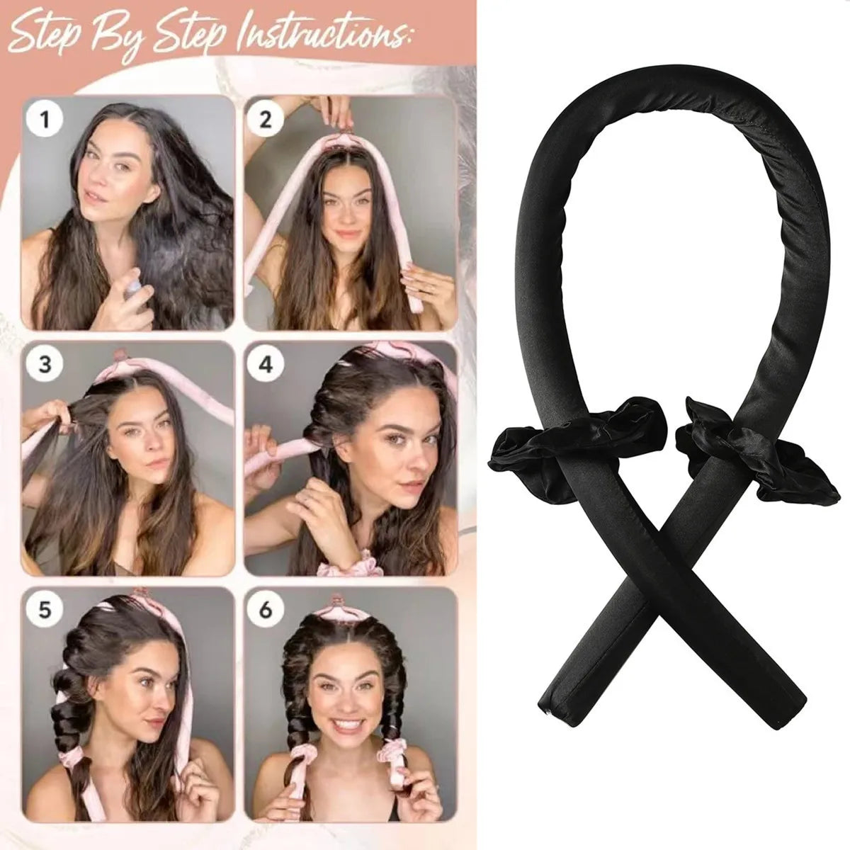 DIY Hair Styling Tools Lazy Curls No Heat Tool