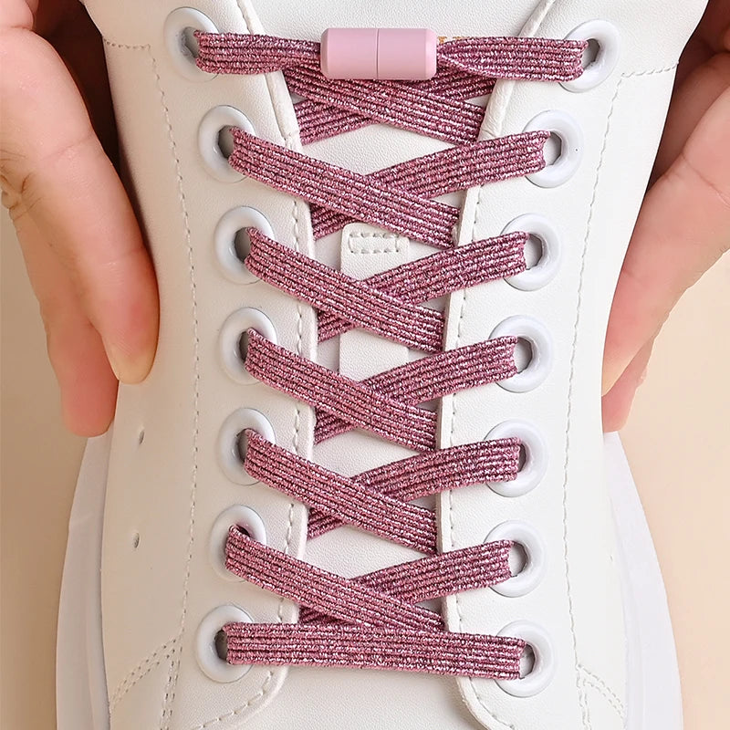Colorful Buckle No Tie Shoelaces