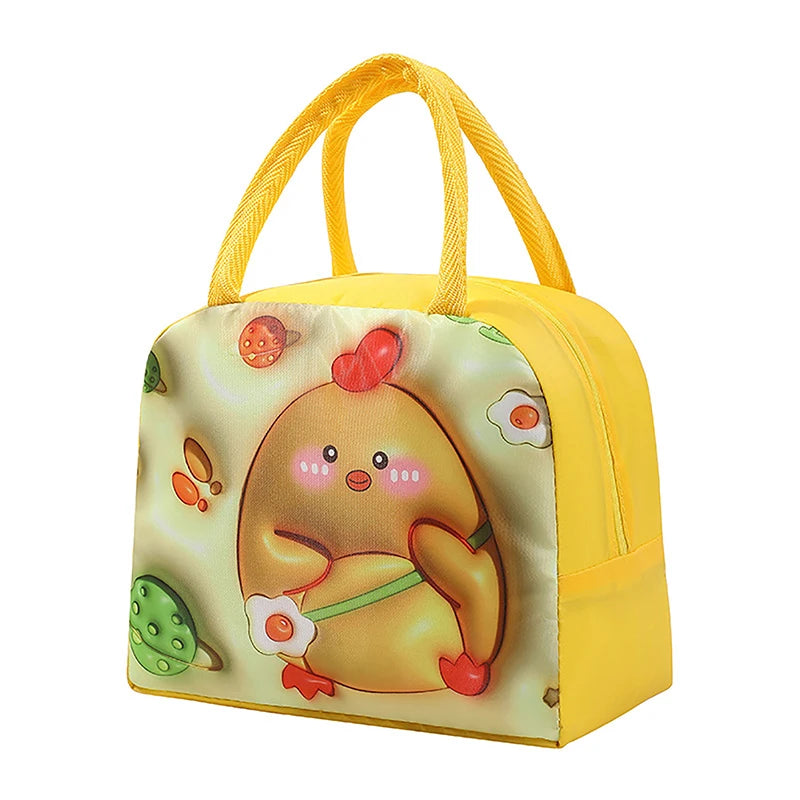 Cute Cooler Lunch Bag For Children - Thermal & Waterproof