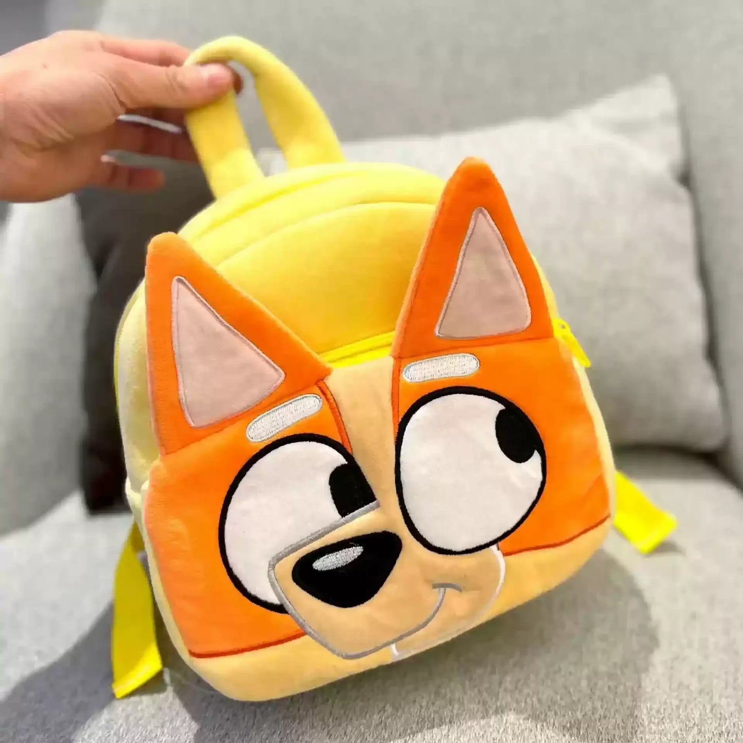 Bluey Family Children Plush School Bag