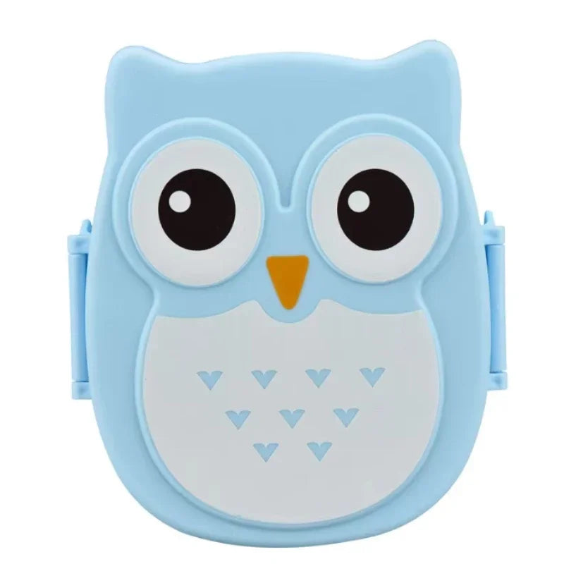 1pc Owl Lunch Box with Compartment